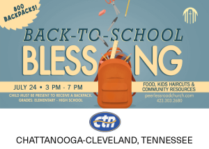 Back to School Blessing Community Calendar Event