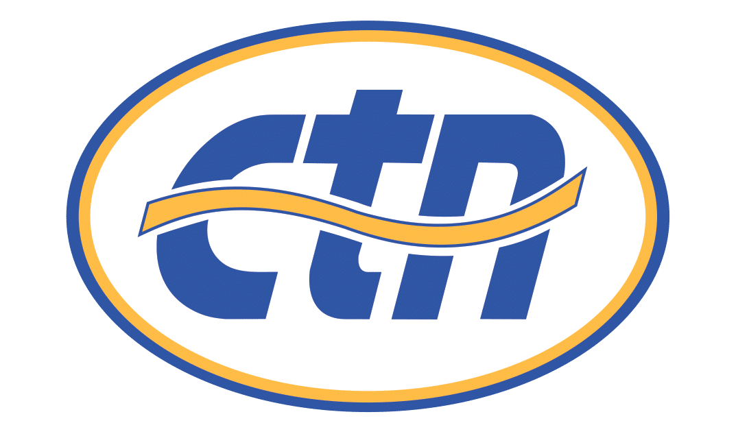 CTN White Oval Logo