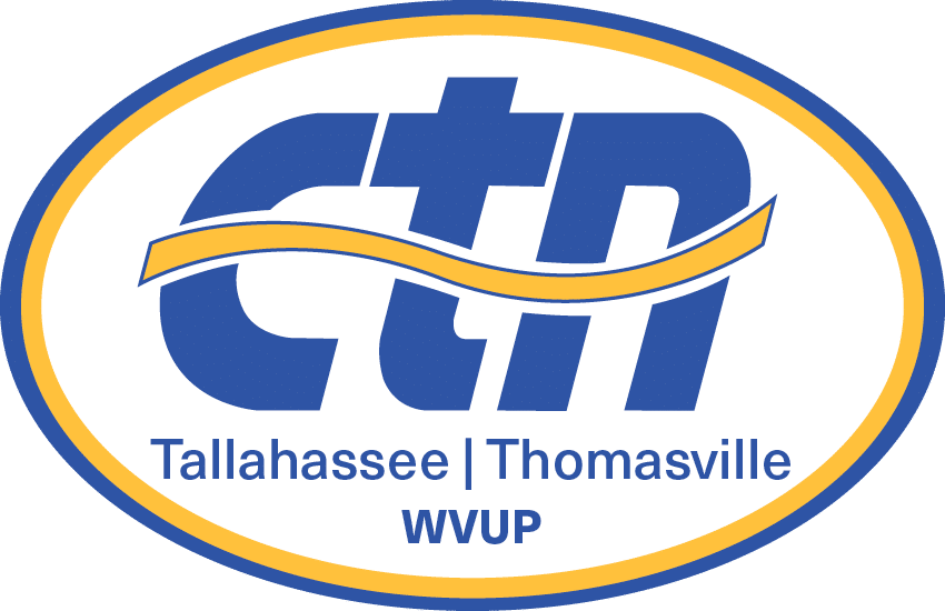 WVUP Tallahassee Oval Logo