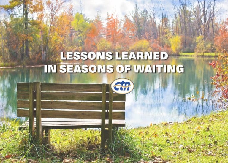 Lessons Learned in Seasons of Waiting Blog