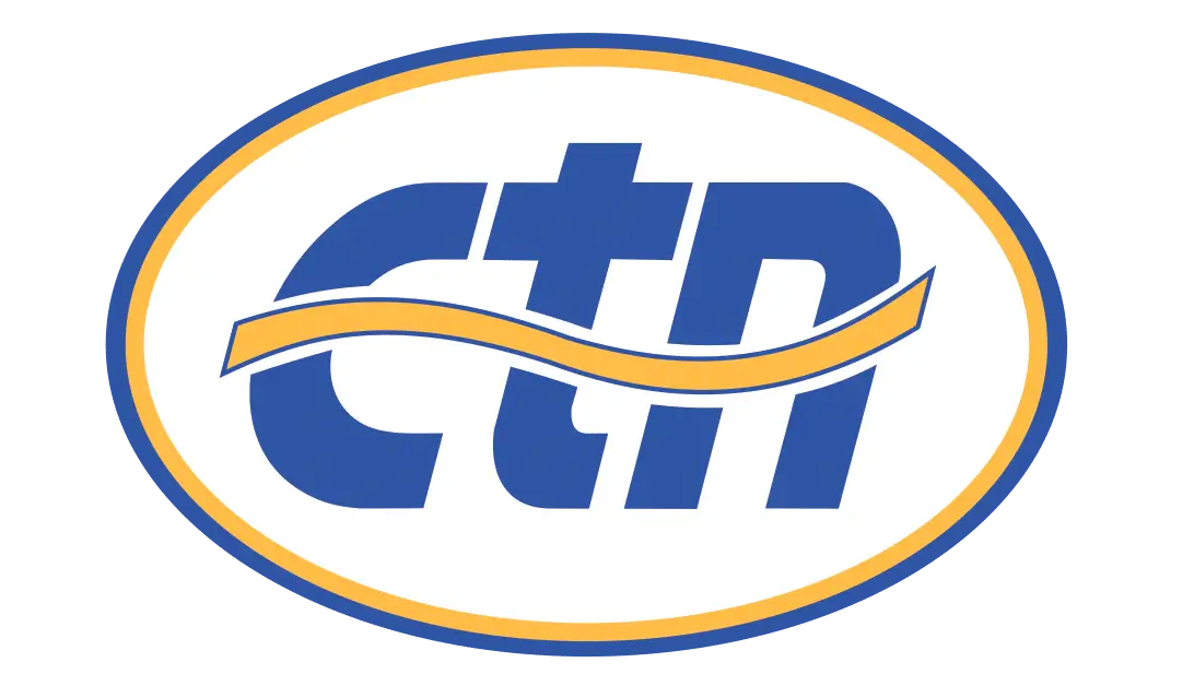 CTN White Oval Logo
