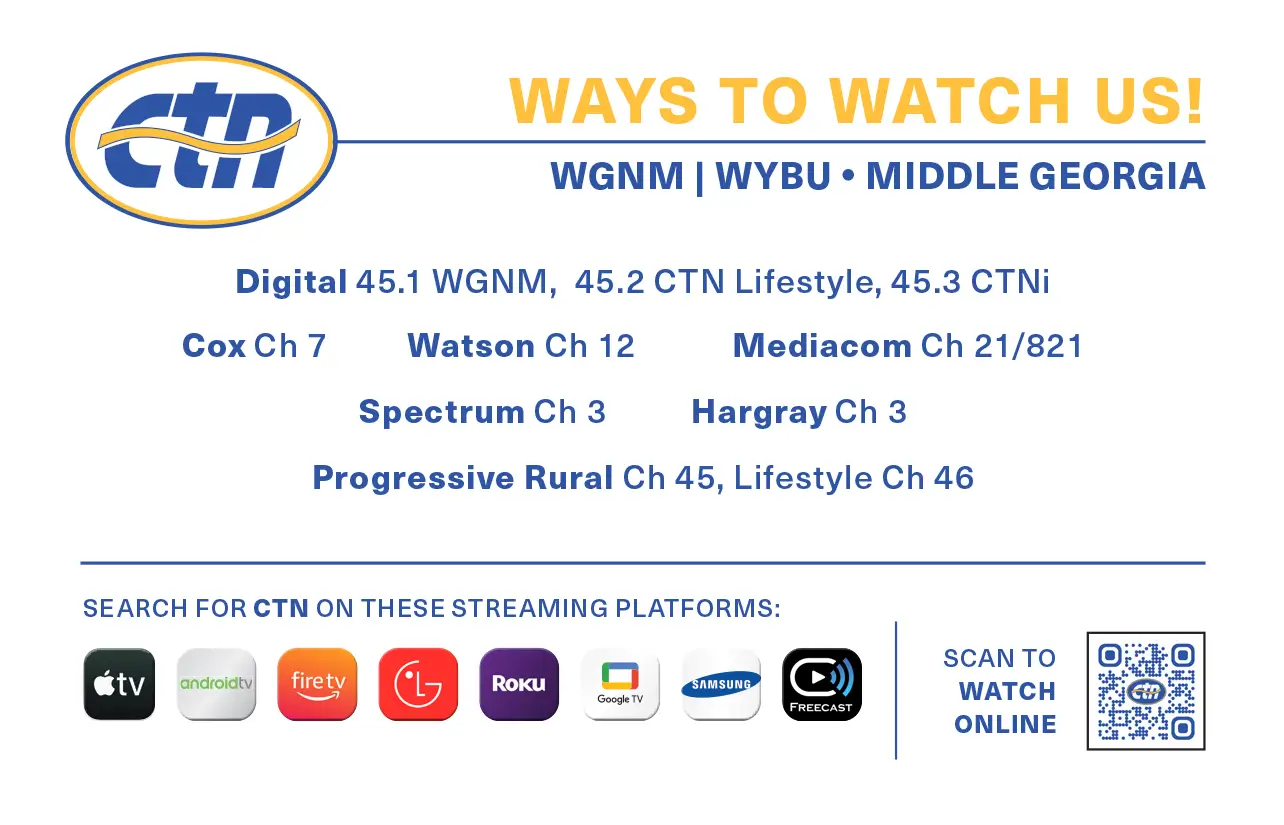 Central Georgia Ways to Watch