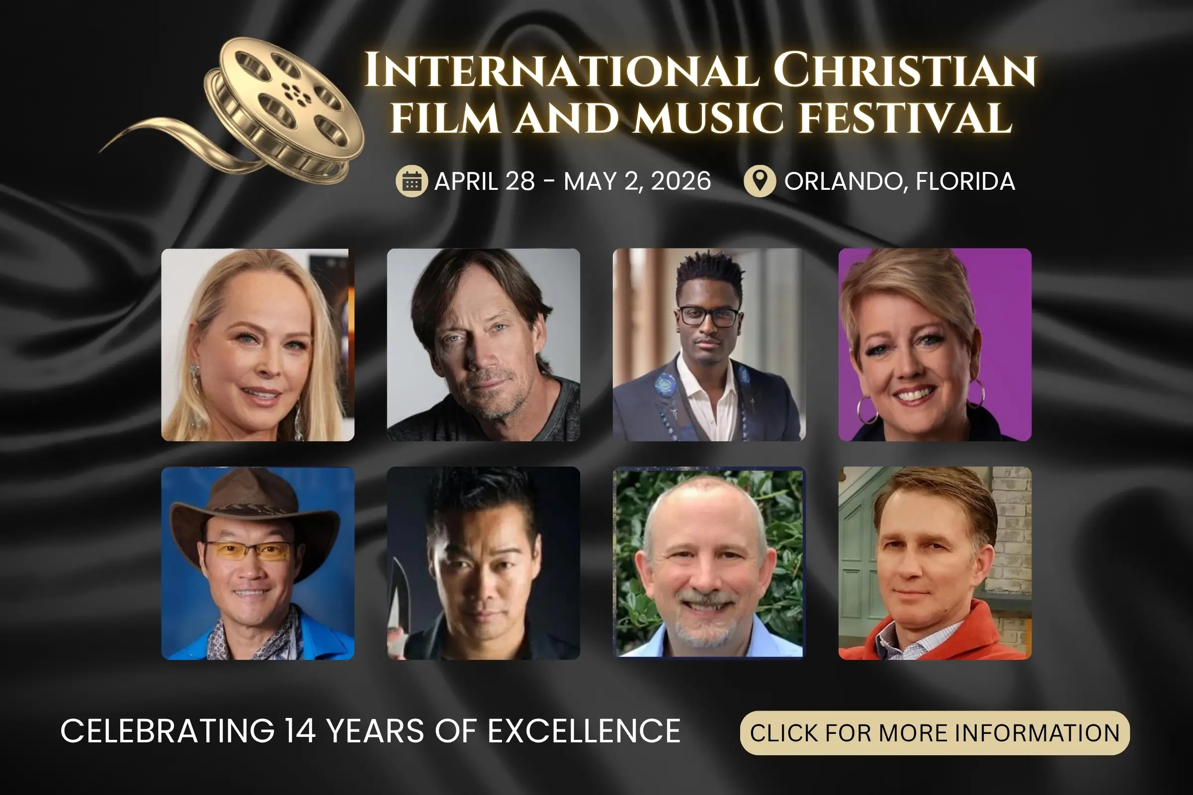 International Christian Film and Music Festival Mobile Slider
