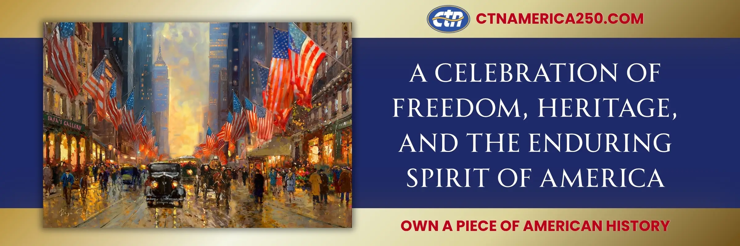 America 250 Web Slider