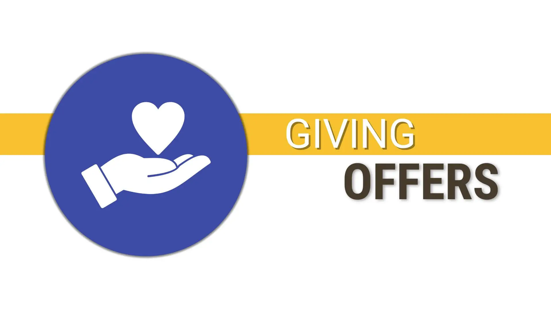 Giving Offers