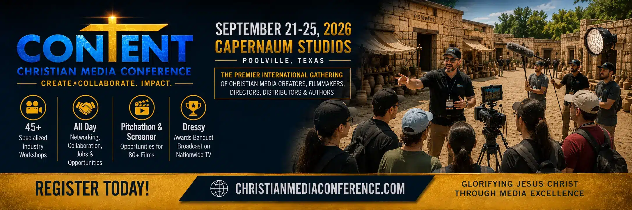 Content Christian Media Conference Desktop