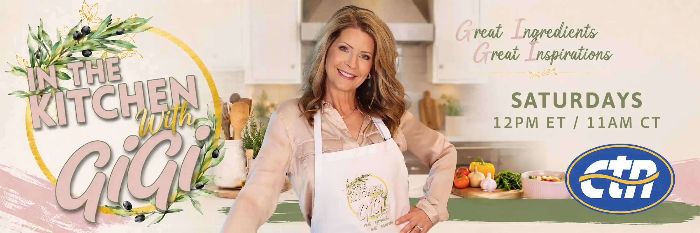 In the Kitchen with Gigi Web Slider