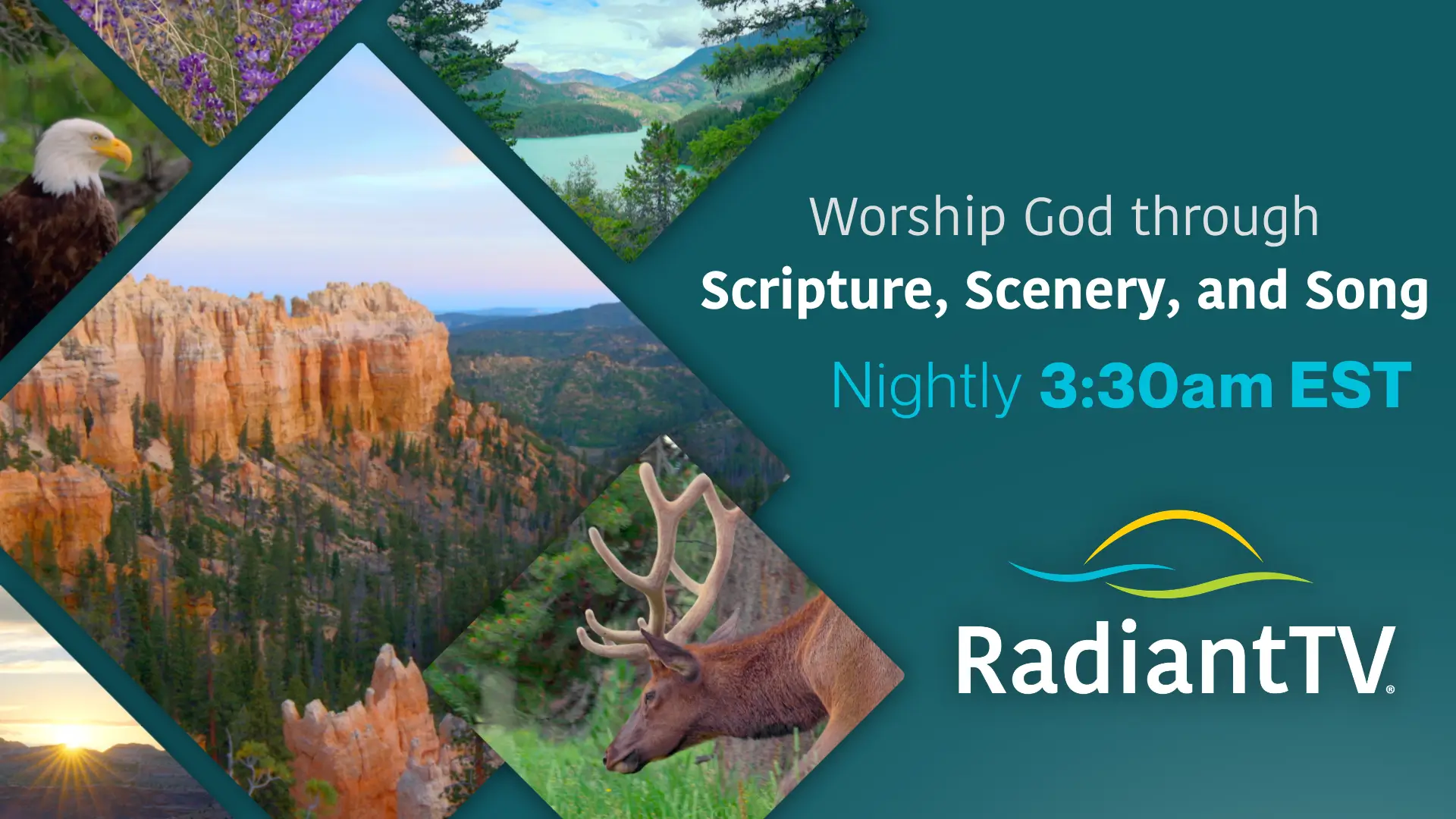Radiant TV Web Pager Banner